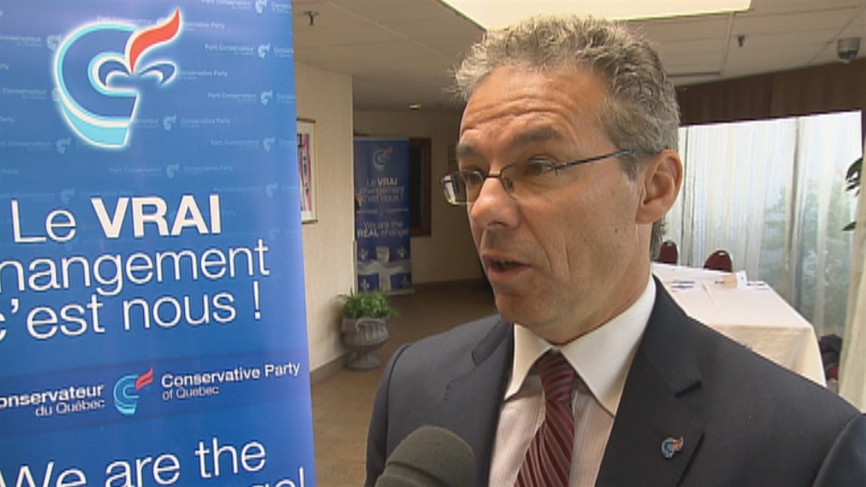 Adrien Pouliot, chef du Parti conservateur du Québec