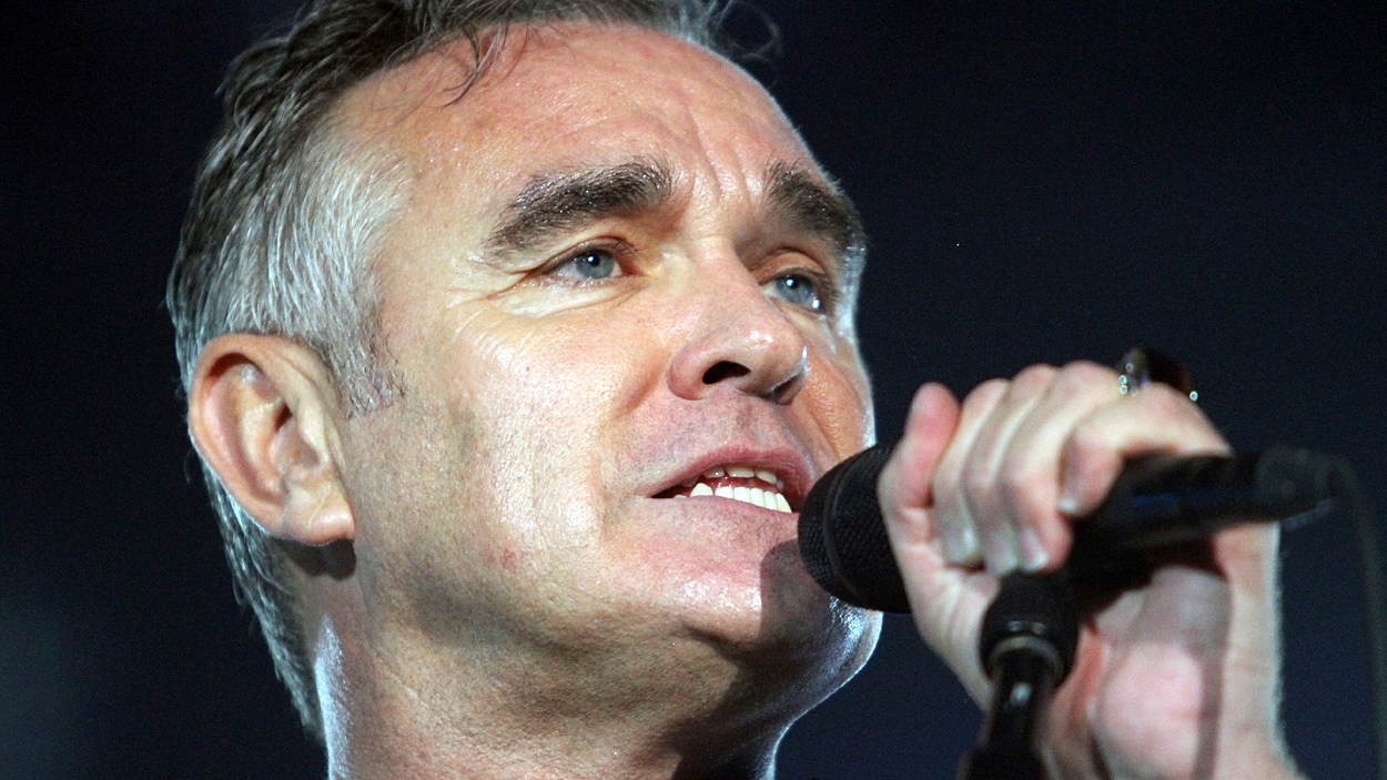Le chanteur Morrissey.