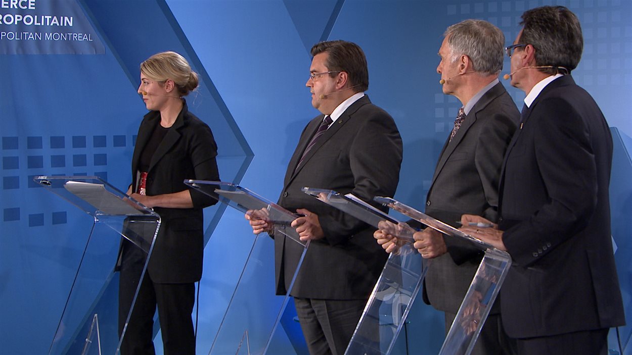 Débat à la mairie de Montréal