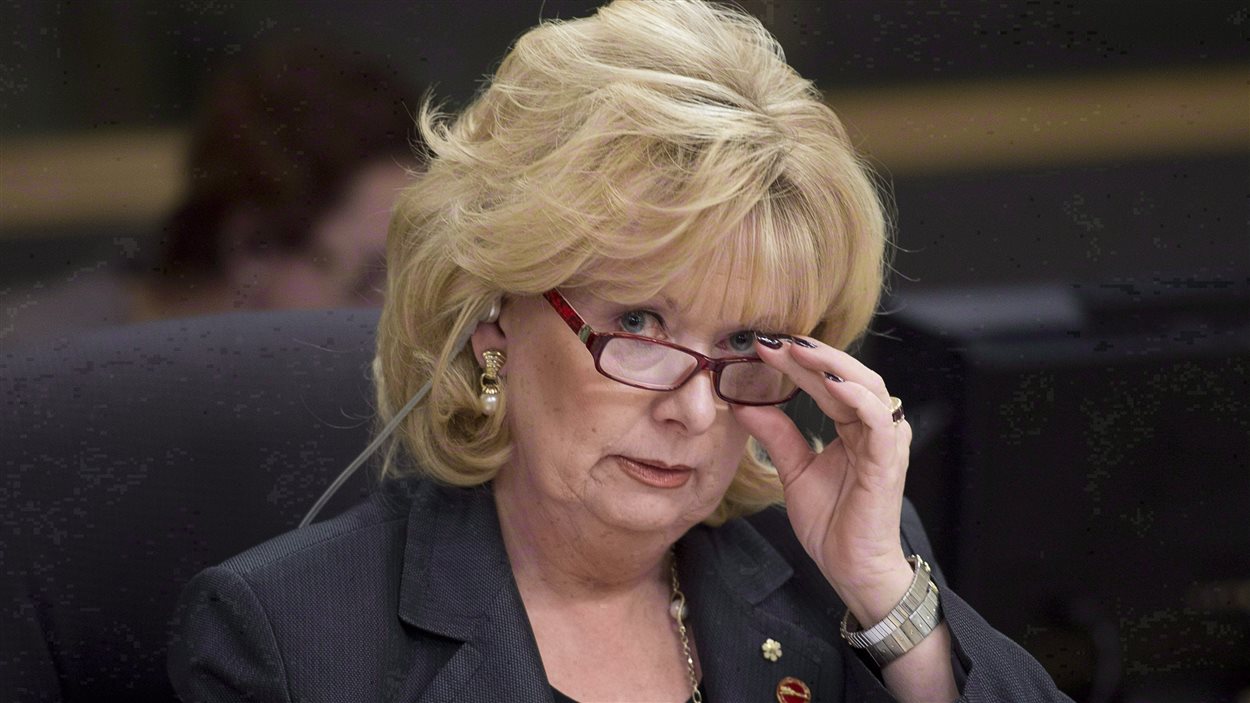 La sénatrice Pamella Wallin