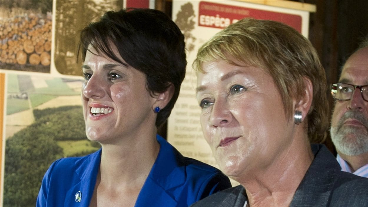 Djemila Benhabib et Pauline Marois
