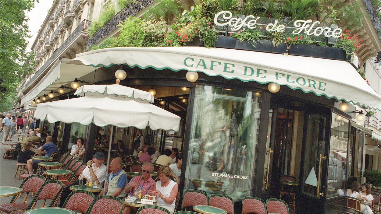 La devanture du Café de Flore, à Paris (archives)