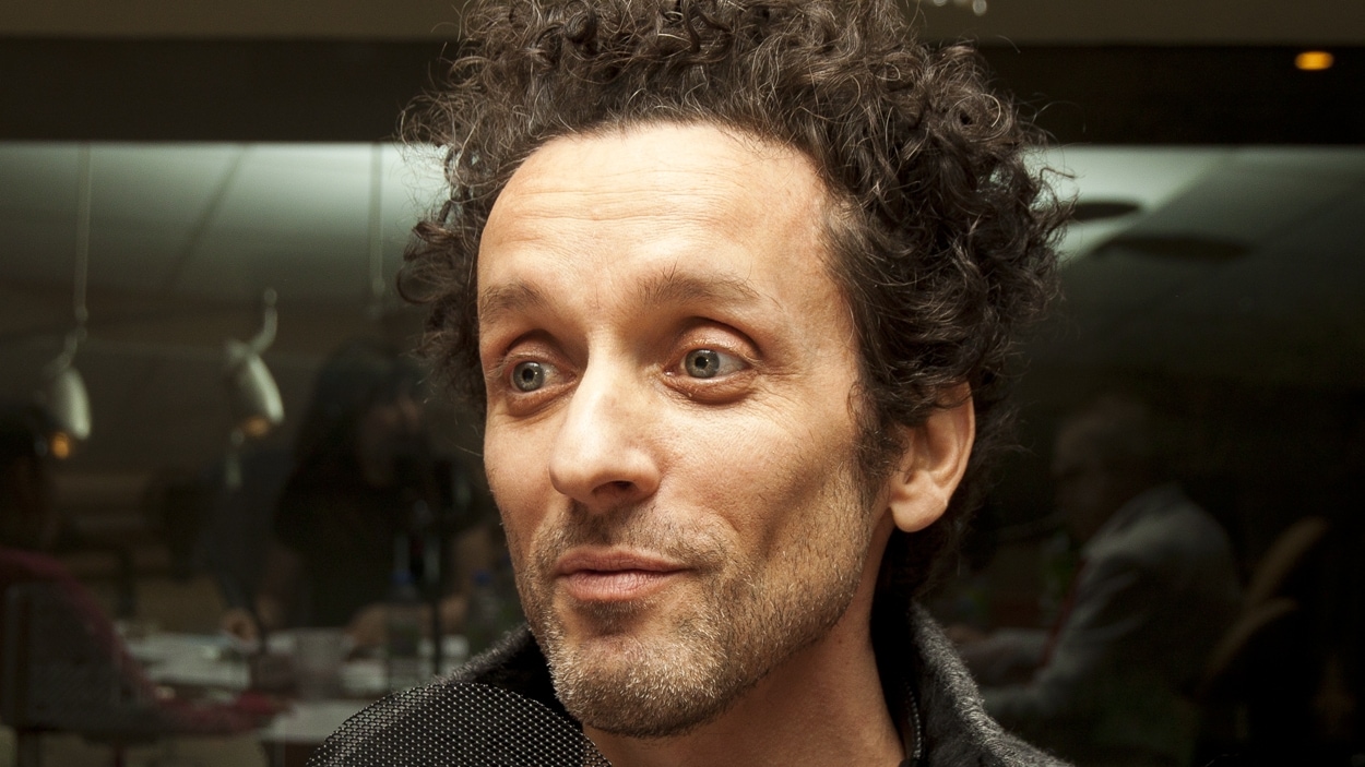 L'humoriste André Sauvé.