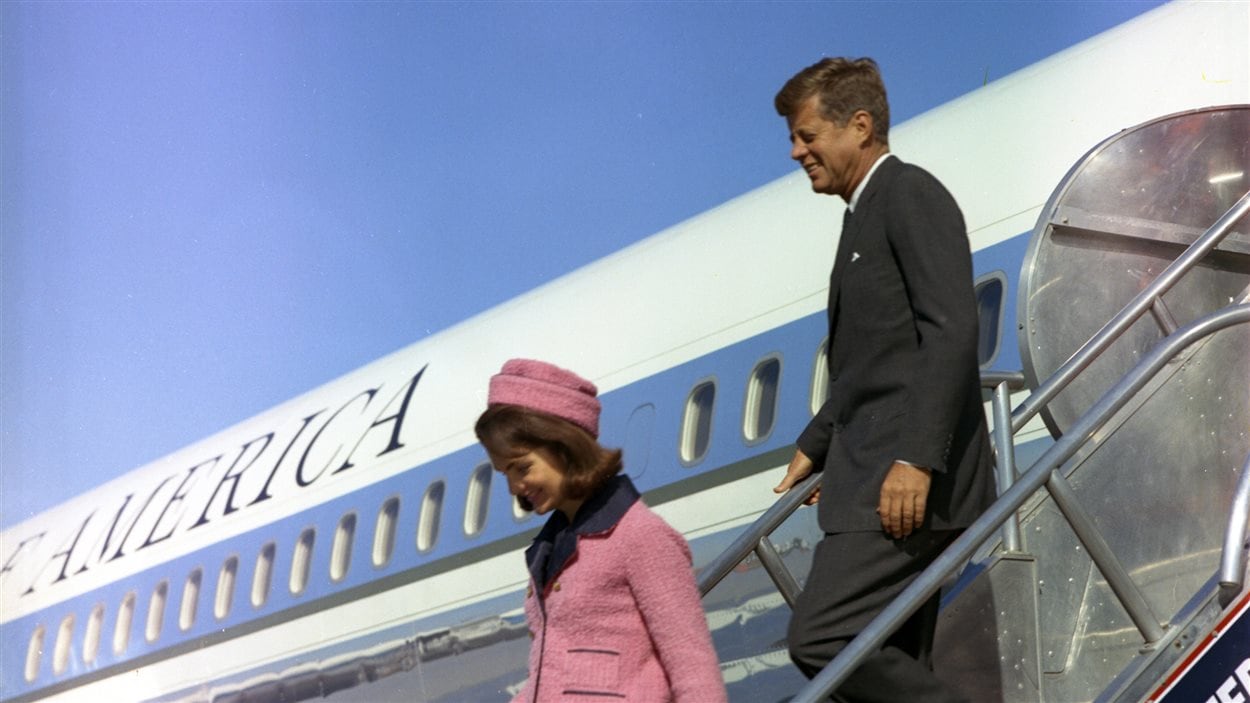 John et Jackie Kennedy 