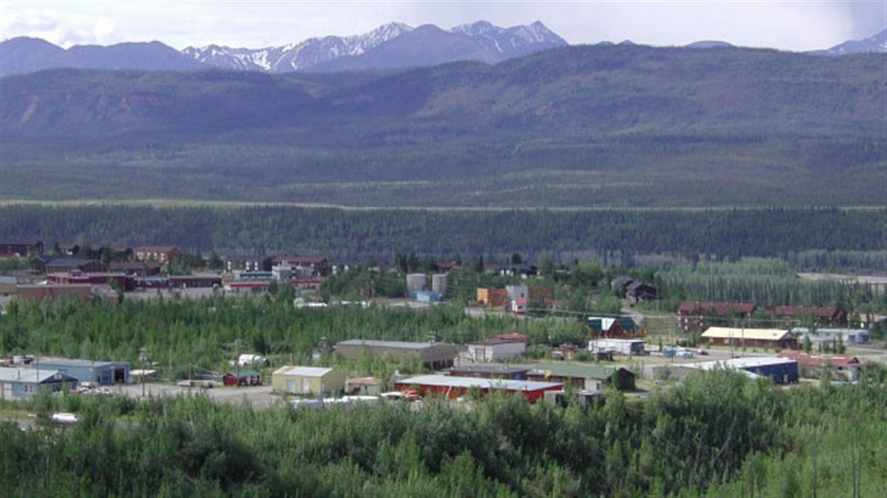 Le village de Faro au Yukon.