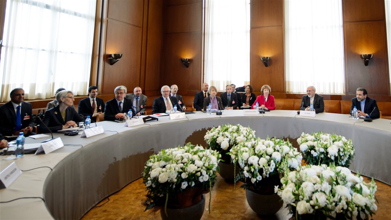 Les participants se préparent à amorcer deux jours de discussions sur le délicat dossier du programme nucléaire iranien, à Genève.