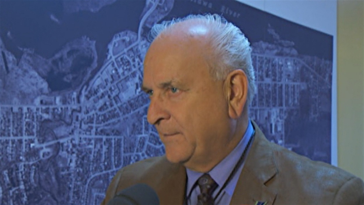 René Berthiaume, maire de Maniwaki.