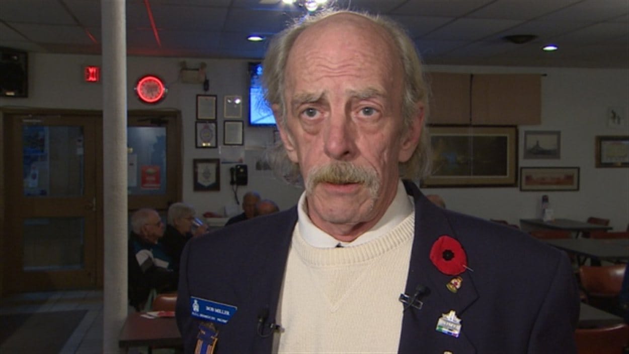 Bob Miller de la Légion royale canadienne