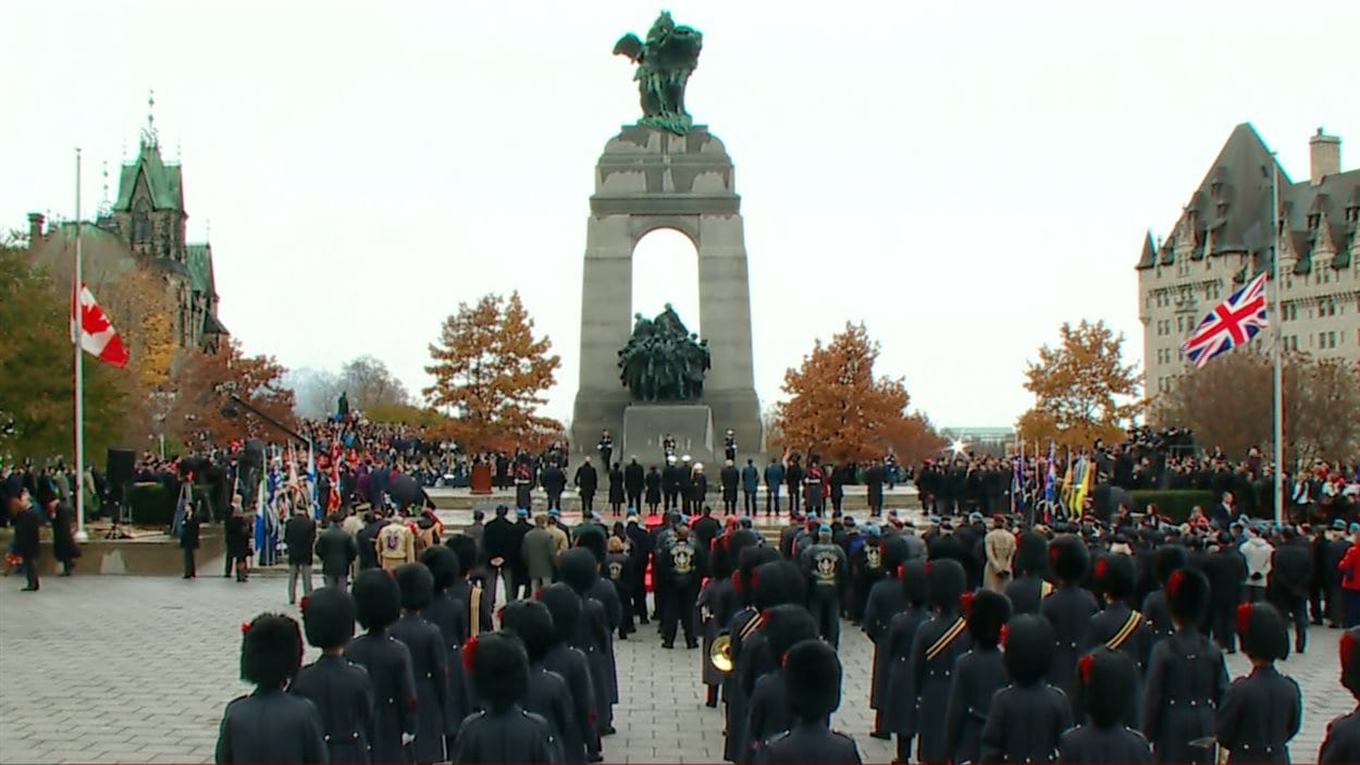 La cérémonie du jour du Souvenir, à Ottawa
