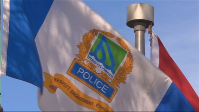 Le drapeau de la Sécurité publique de Trois-Rivières