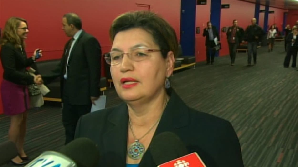 La députée Fatima Houda-Pepin