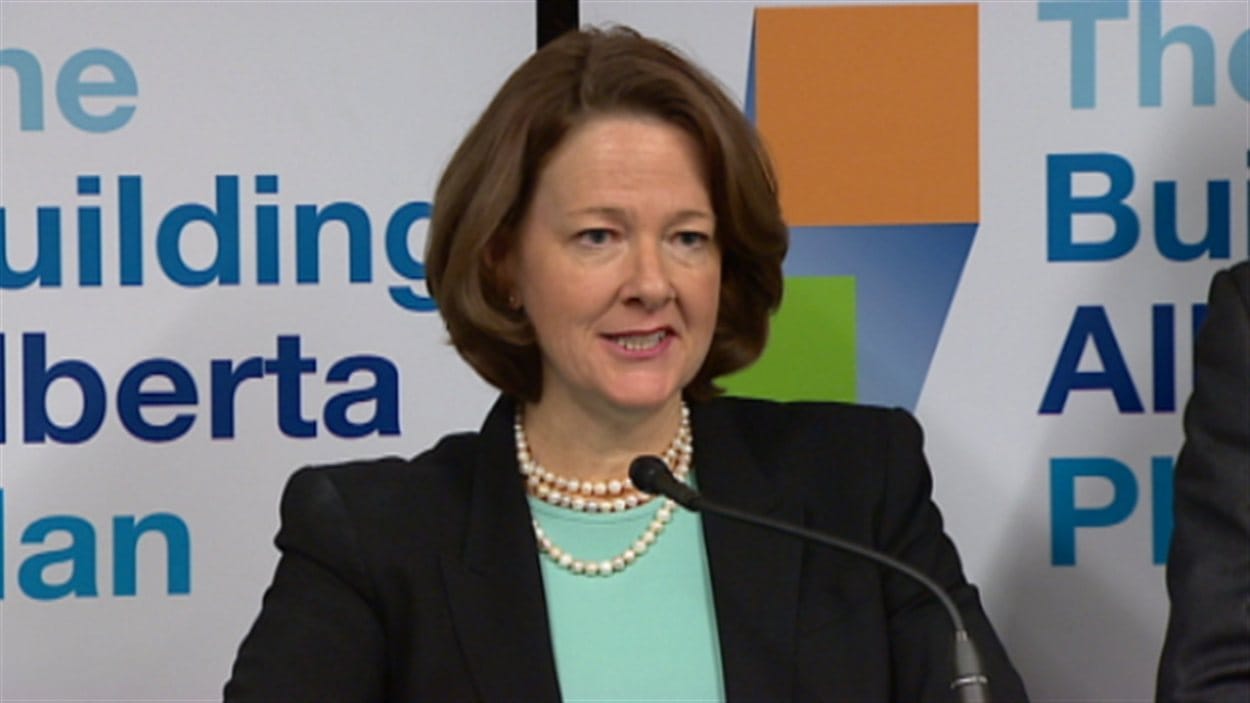 Alison Redford, première ministre de l'Alberta