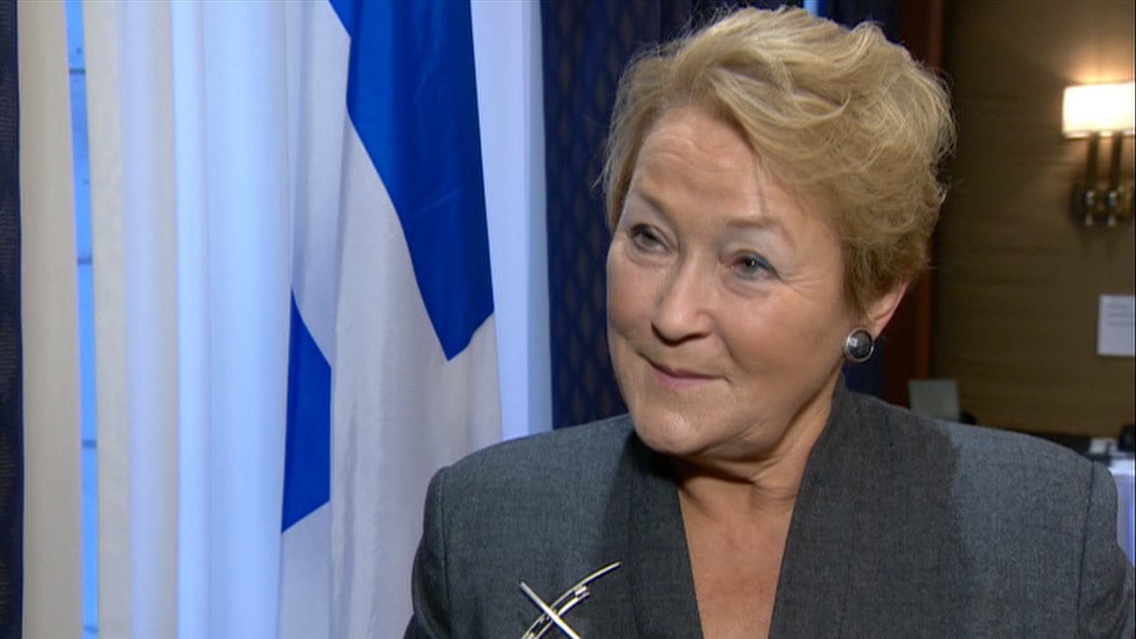 Pauline Marois, première ministre du Québec