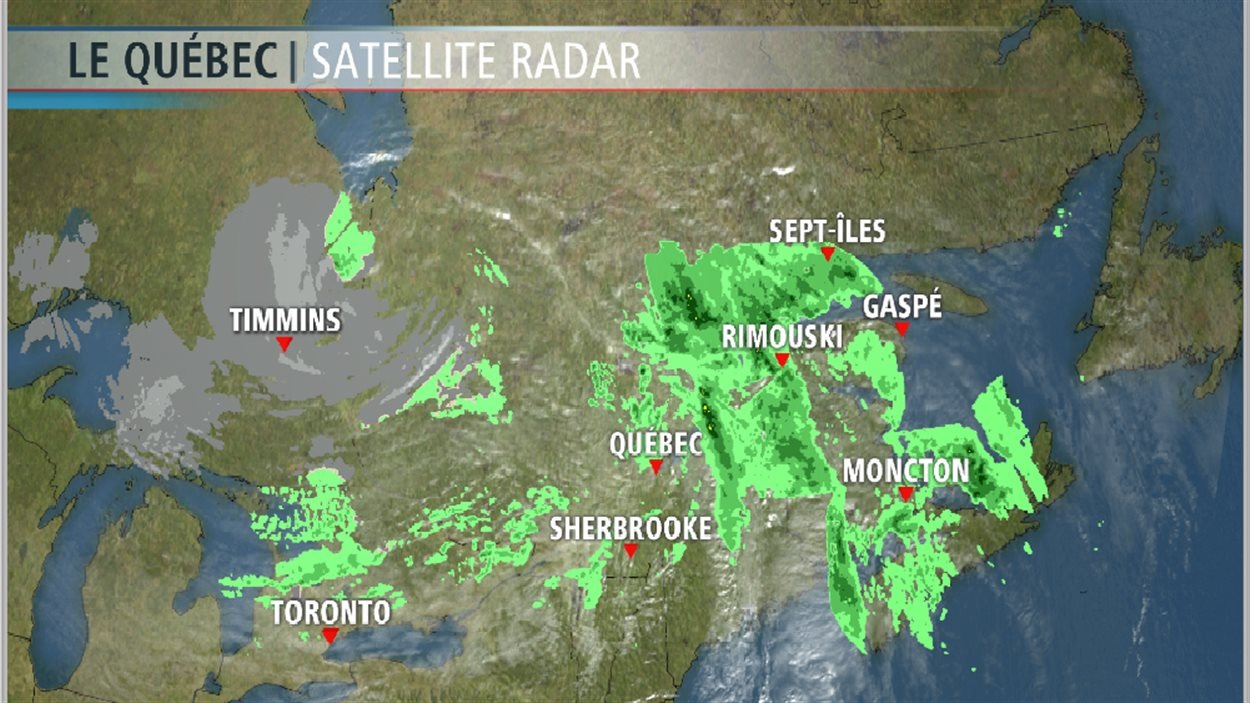 Météo plusieurs alertes dans l'Est du Québec RadioCanada