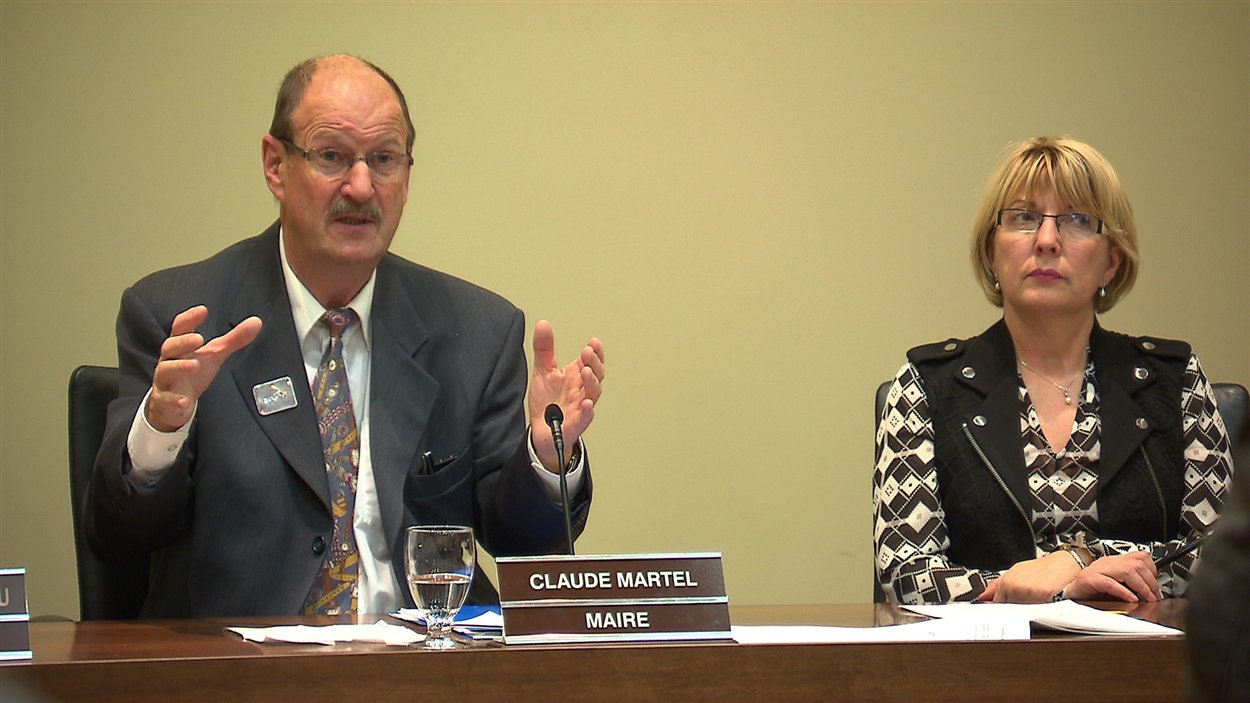 Le maire de Baie-Comeau, Claude Martel