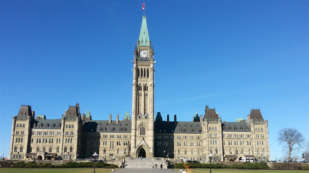 Le parlement d'Ottawa (novembre 2013)
