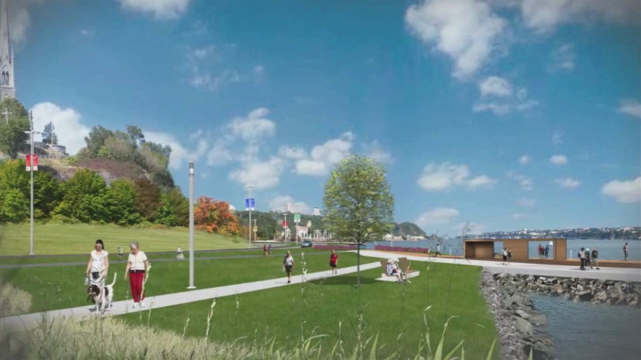Plans du projet de la phase 3 de la Promenade Samue-de-Champlain.