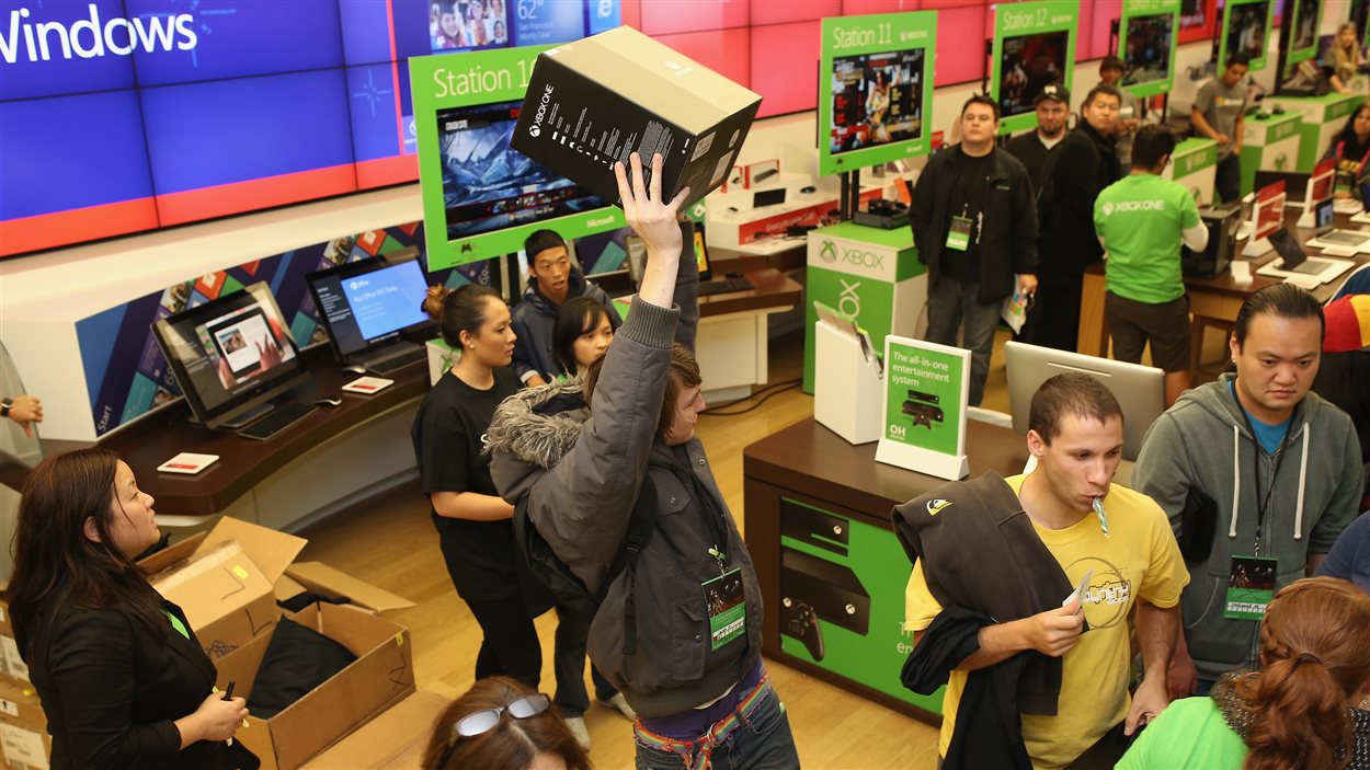 Microsoft lance sa console Xbox One RadioCanada