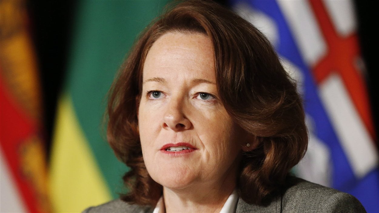Alison Redford, première ministre de l'Alberta