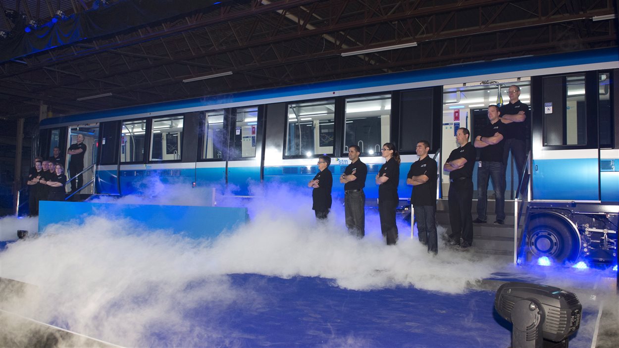 Nouvelles voitures du métro de Montréal
