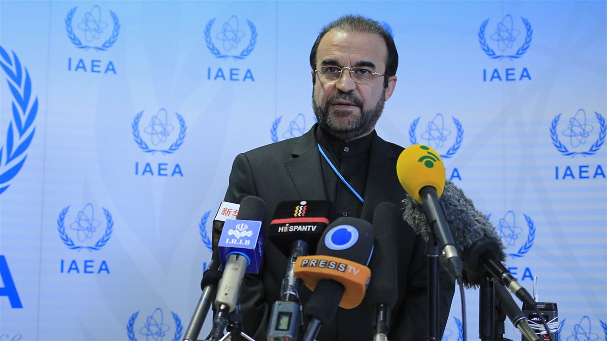 Reza Najafi, ambassadeur de l'Iran auprès de l'Agence internationale de l'énergie atomique (AIEA)