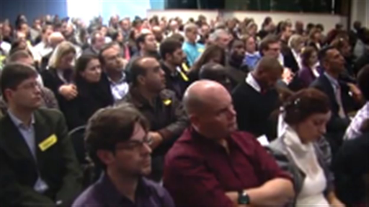Des participants au Forum emploi de Destination Canada