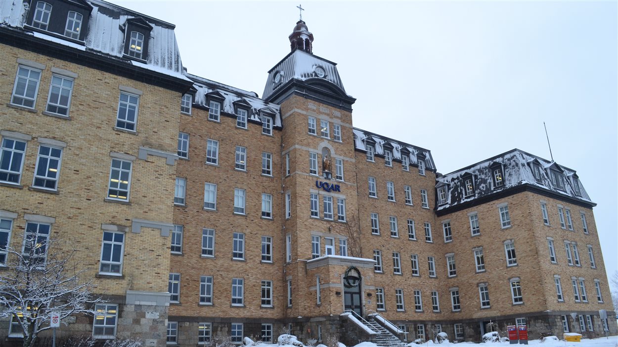 Université du Québec à Rimouski en hiver