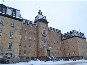 Université du Québec à Rimouski en hiver