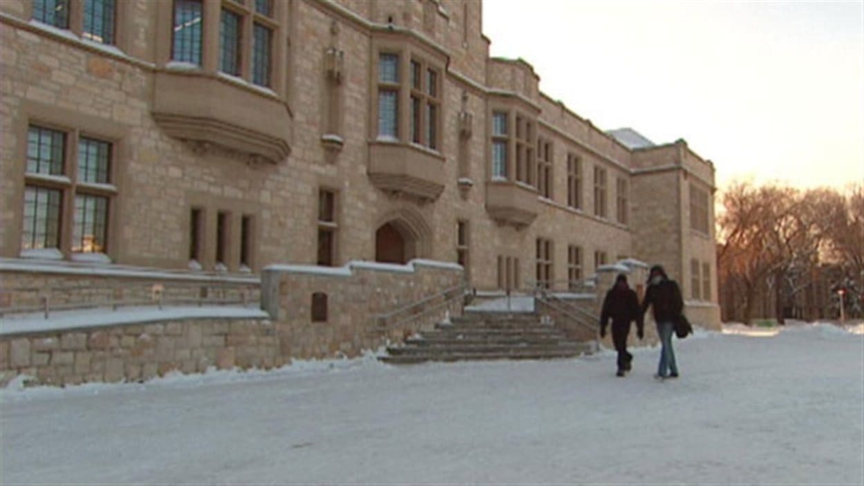 Un bâtiment de l'Université de la Saskatchewan