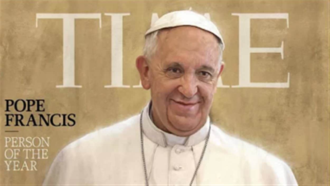 Le pape François personnalité de l'année 2013 du Time