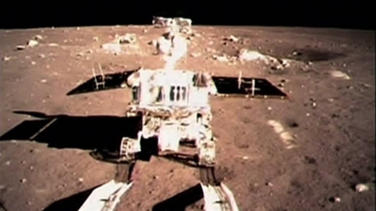 L'engin à propulsion solaire Yutu