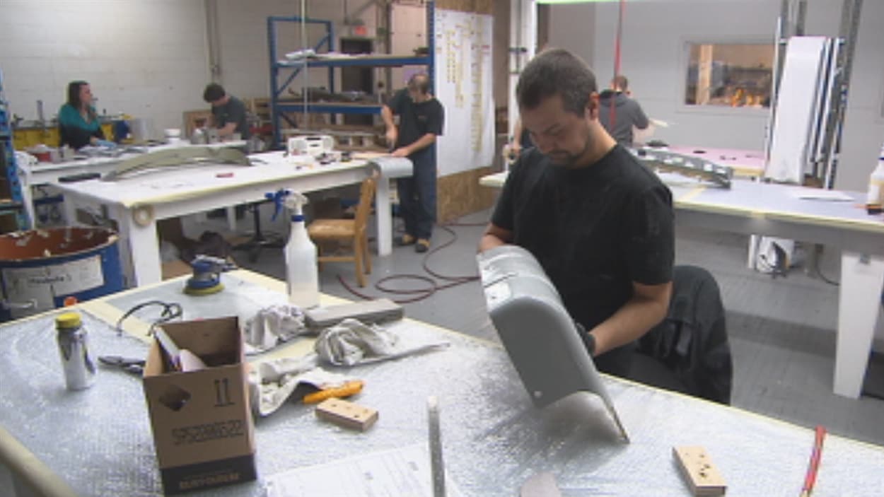 L'entreprise Delastek à Shawinigan