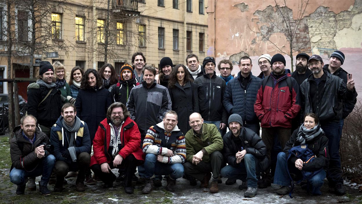26 membres du groupe « Arctic » de Greenpeace Saint-Pétersbourg