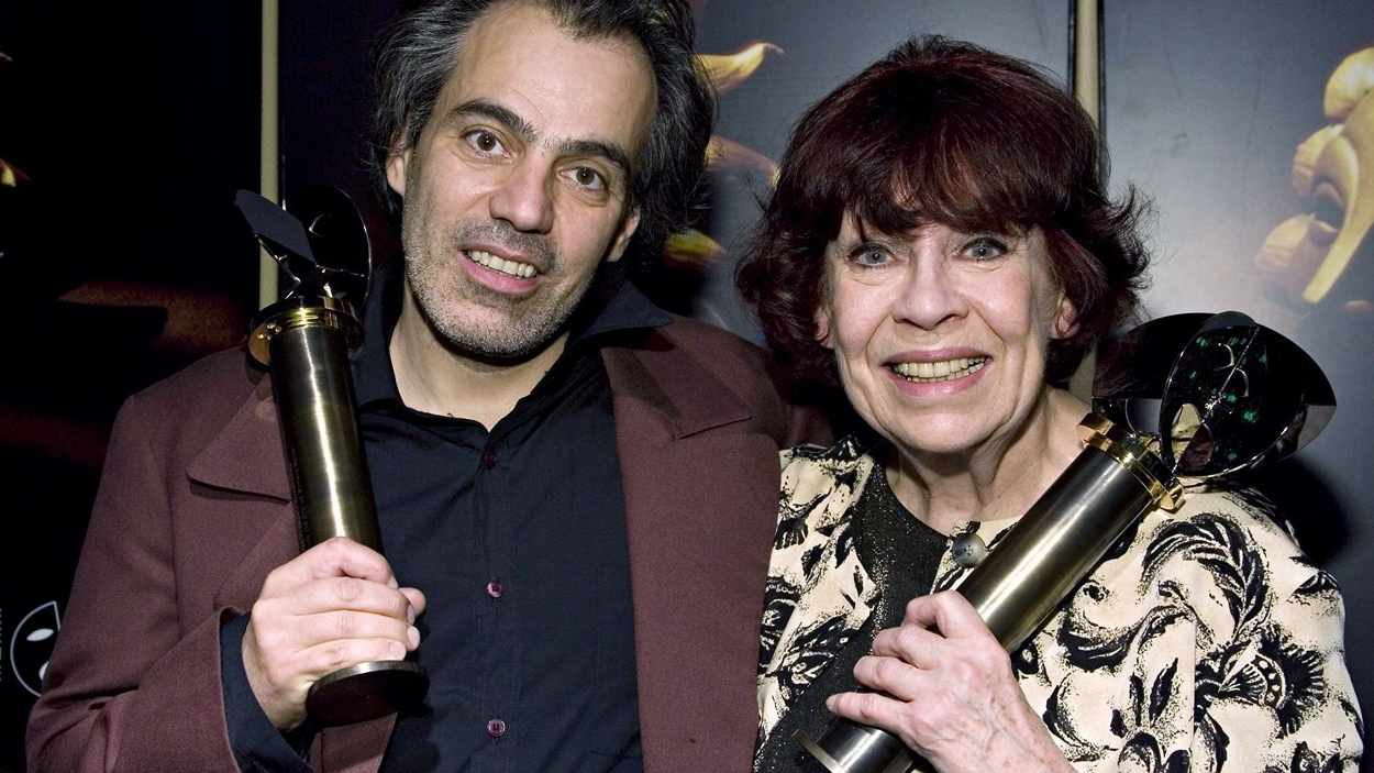 Catherine Bégin (avec Jean-François Casabonne) lors de la Soirée des Masques en 2005.