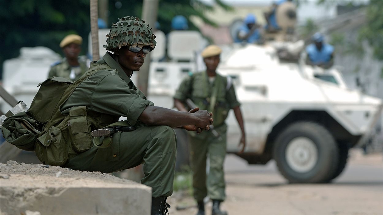 Soldat congolais à Kinshasa (archives)