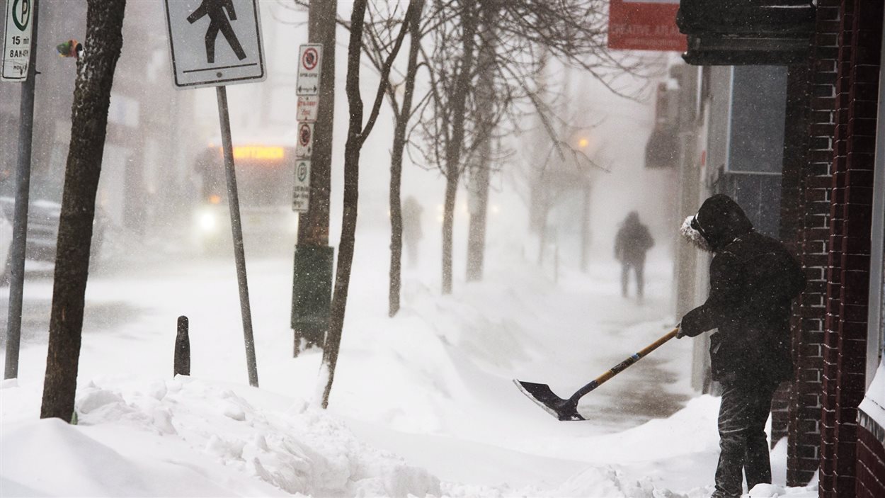 Le blizzard a touché la région d’Halifax, le 3 janvier