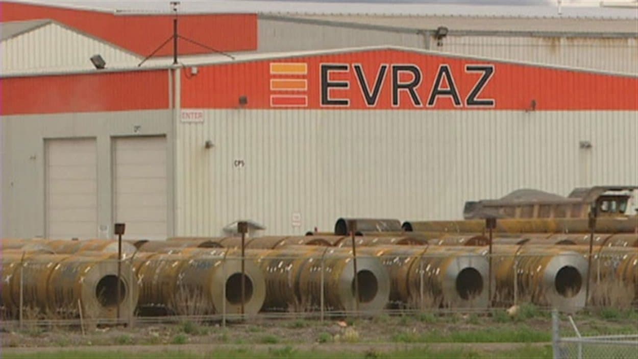 L'usine Evraz à Regina