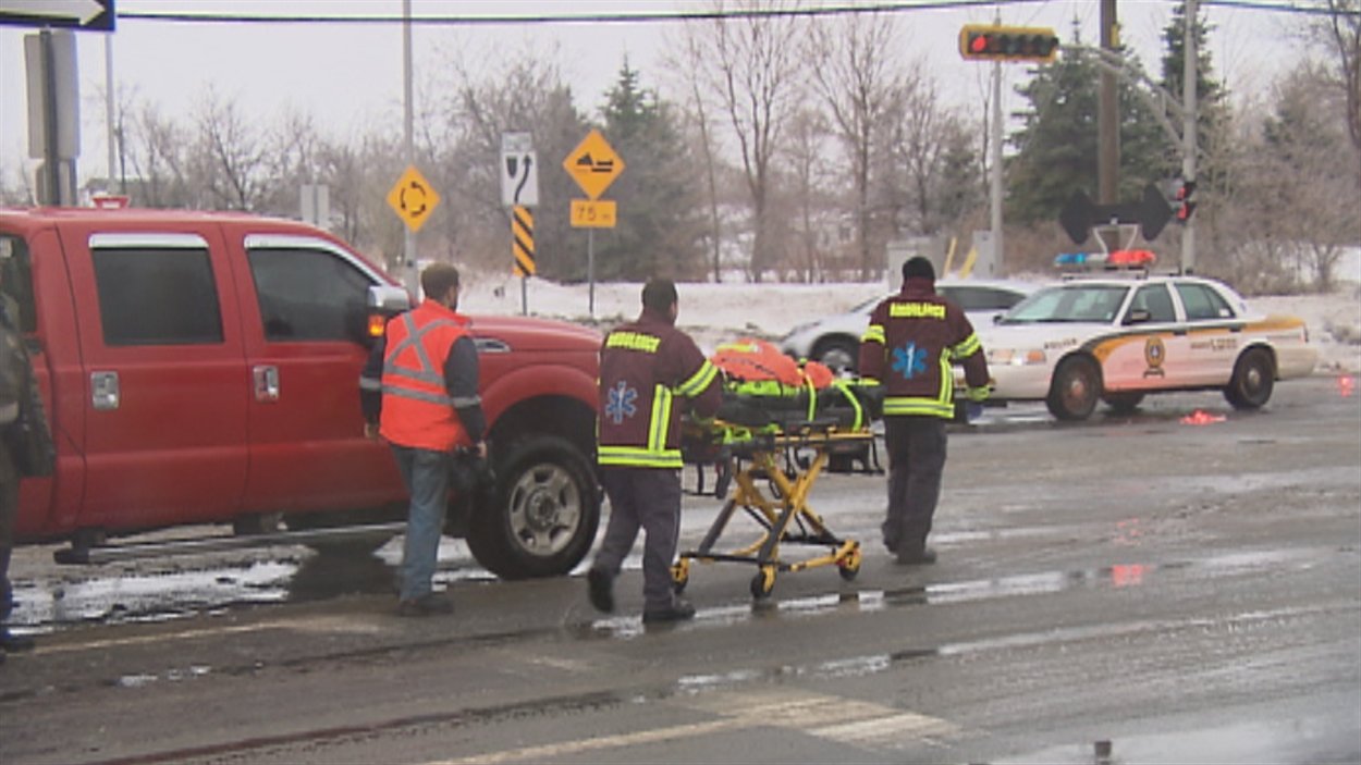 Routes glissantes à Québec plusieurs accidents, dont un mortel