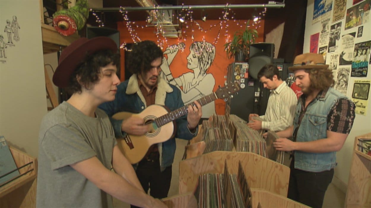 Les quatre membre du groupe The Seasons