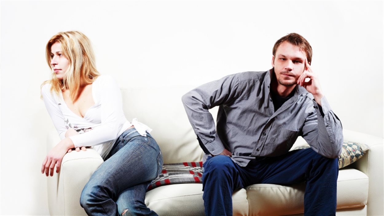 Un couple en séparation.