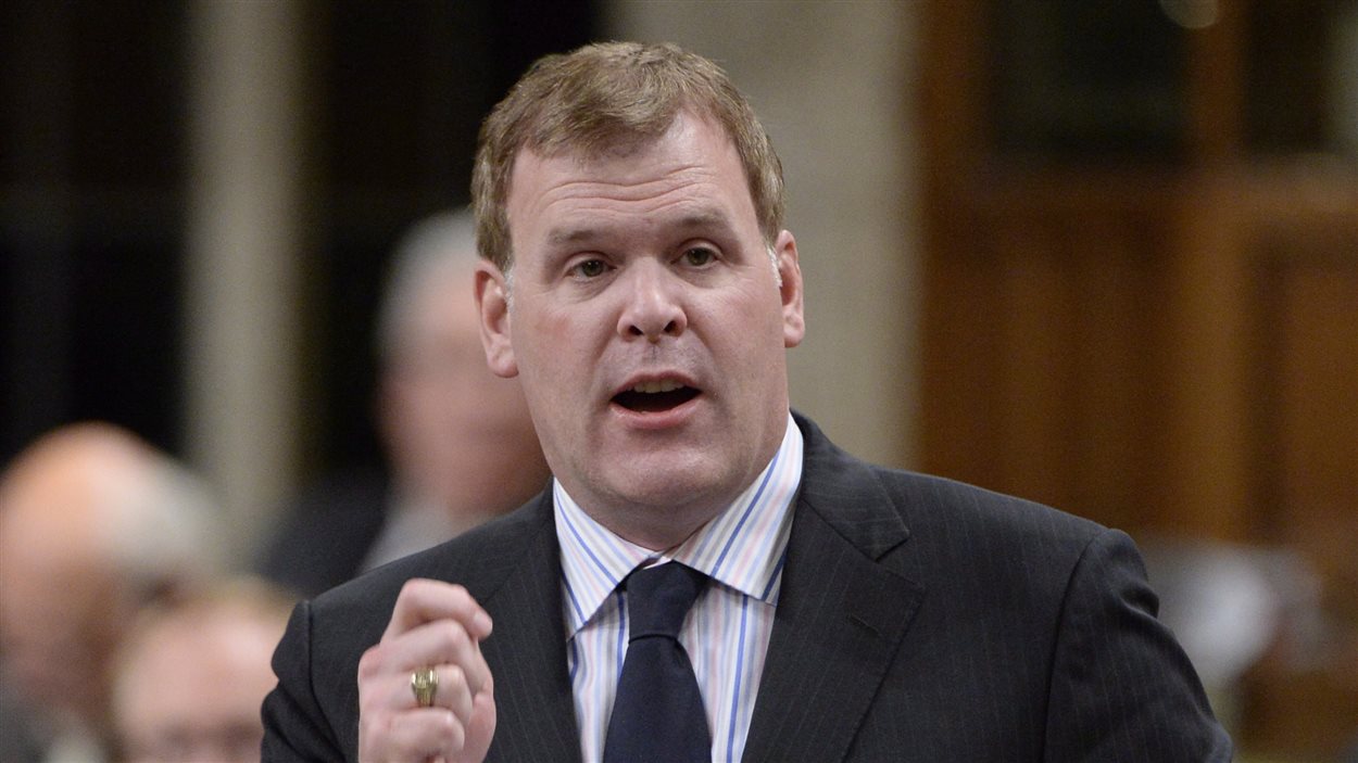 Le ministre des Affaires étrangères, John Baird, à la Chambre des communes en novembre