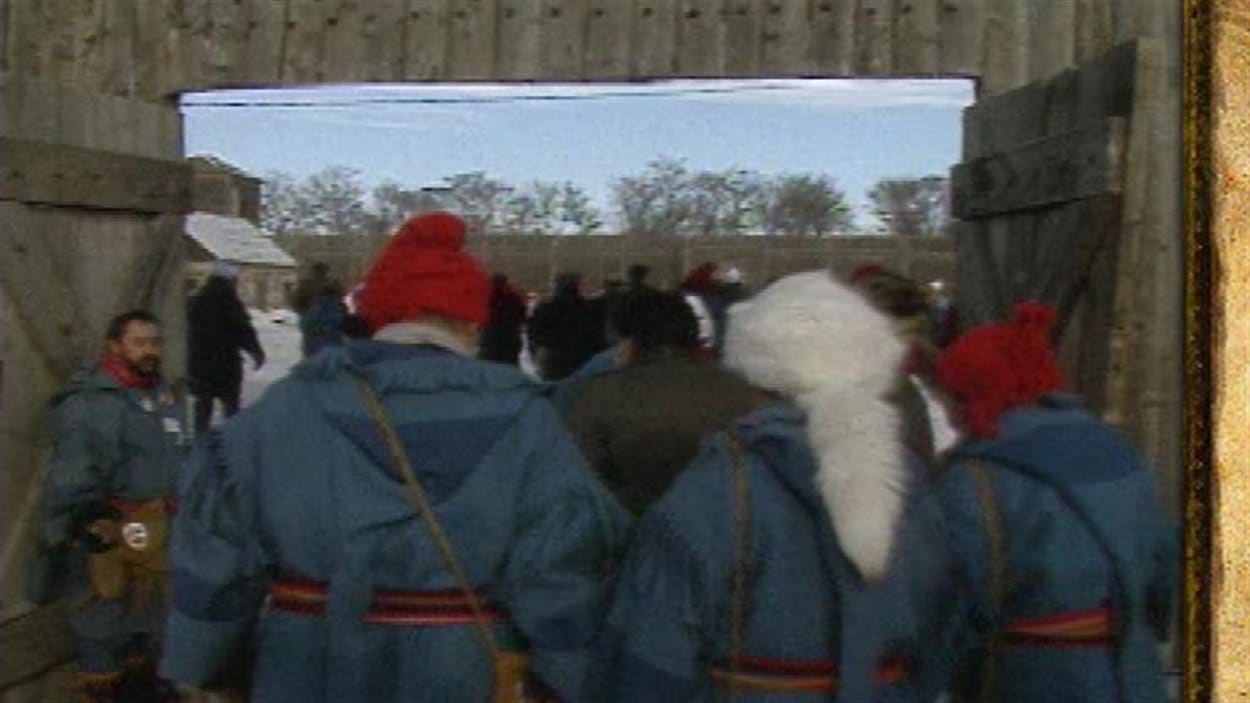 Le parc Provencher devenait trop petit pour accueillir le Festival du Voyageur qui a donc déménagé au Fort Gibraltar en 1977.