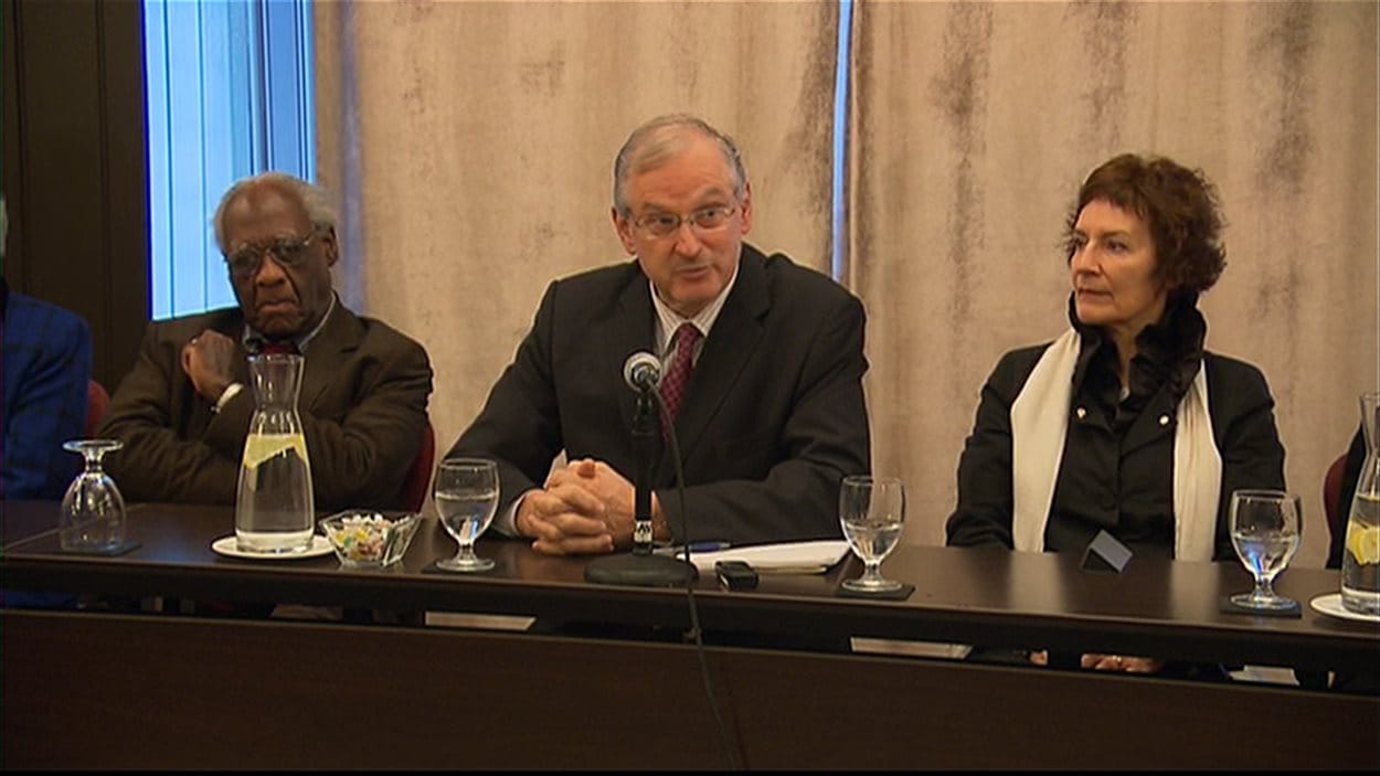 Le président de la Commission des droits de la personne, Jacques Frémont, aux audiences sur la charte de la laïcité.