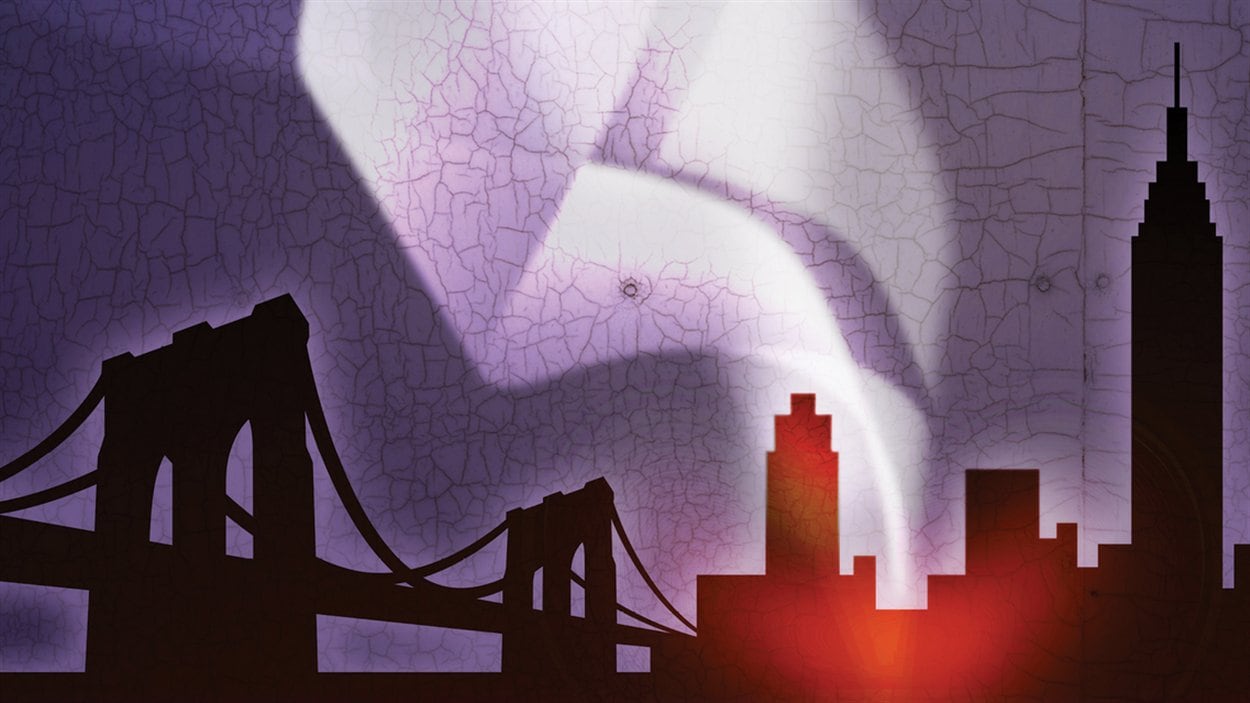 Affiche de la pièce Tombé du ciel de Neil Labute