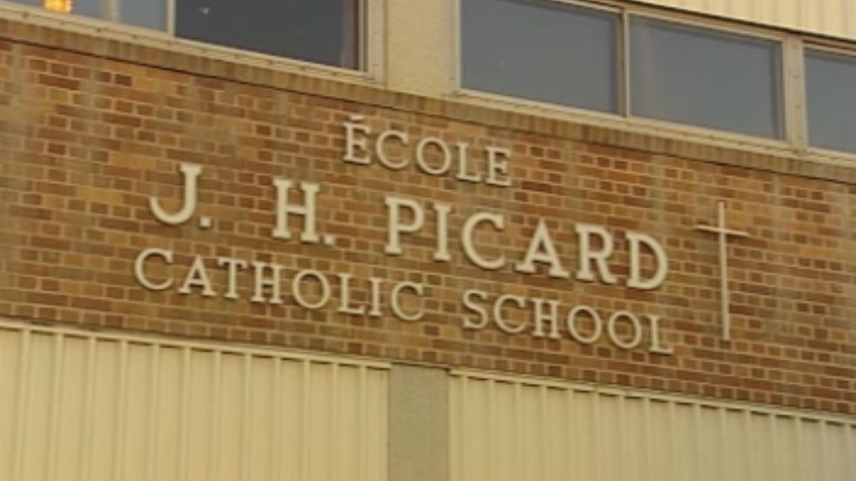 L'école J. H Picard d'Edmonton.