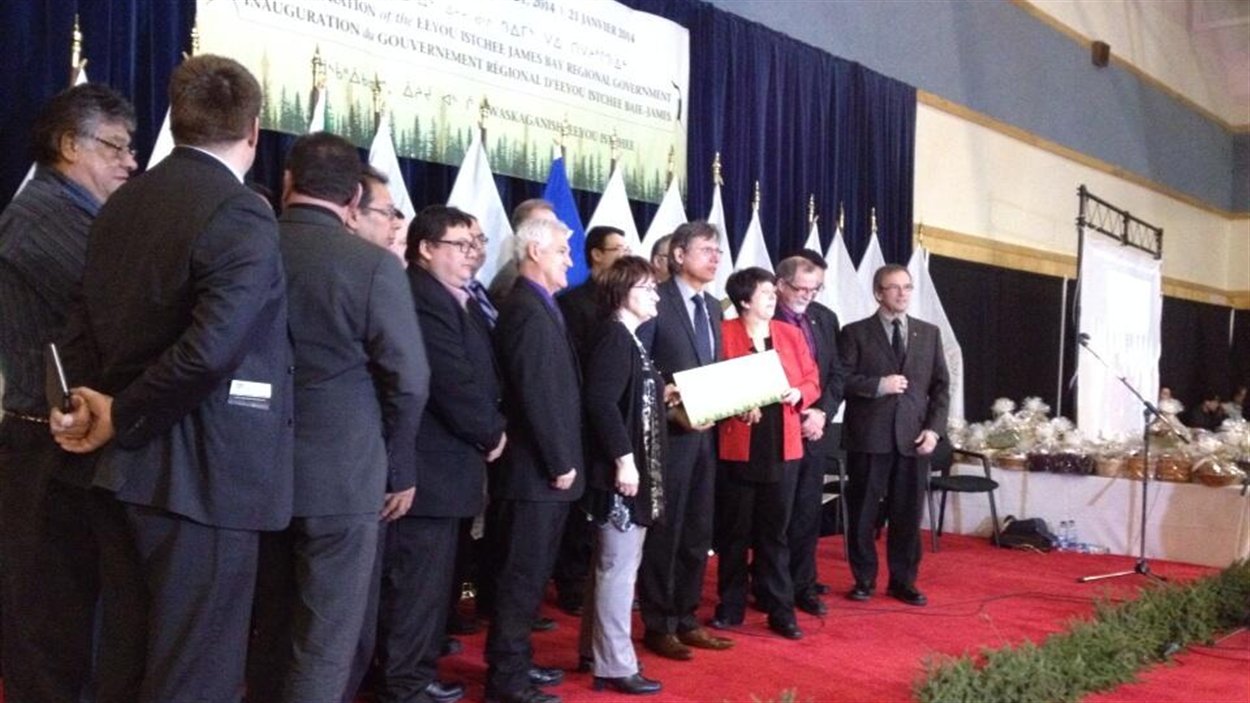 L'inauguration du Gouvernement régional d'Eeyou Istchee Baie-James