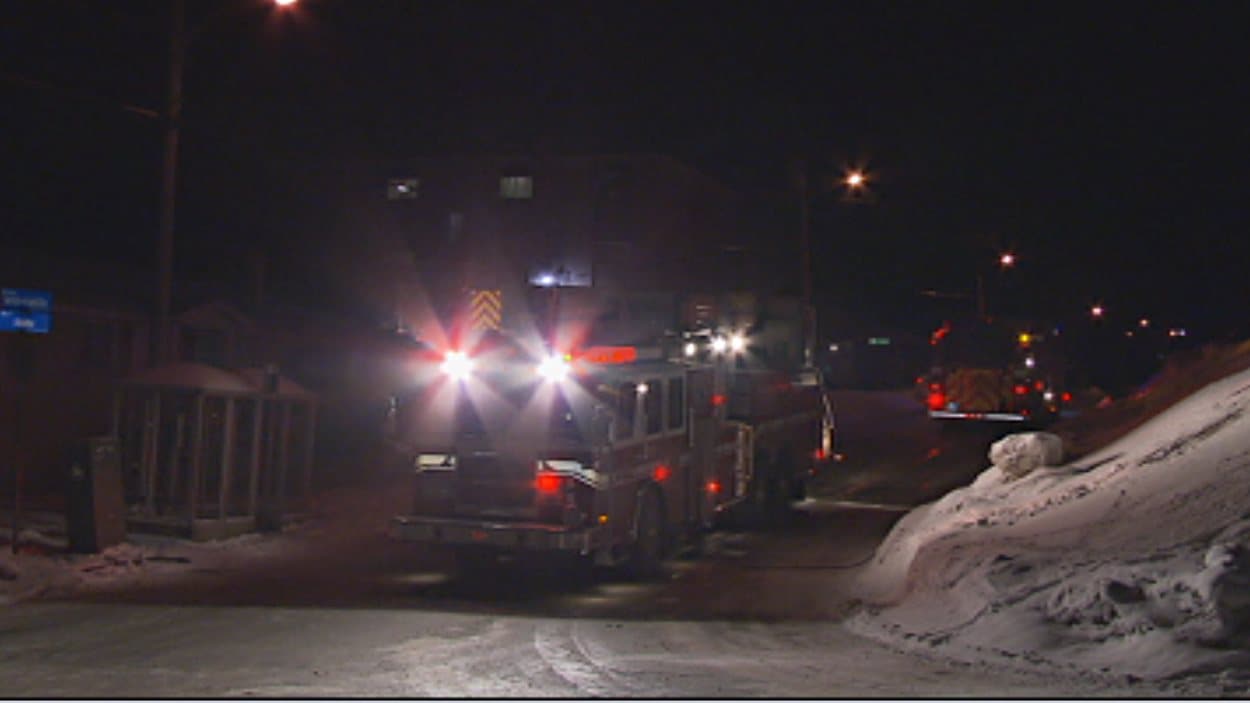 Incendie à Sherbrooke RadioCanada