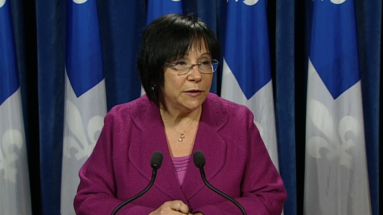 Élaine Zakaïb, ministre déléguée à la Politique industrielle et à la Banque de développement du Québec.
