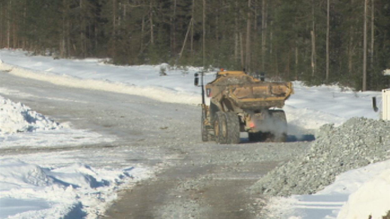 Nouvelle route 112 à Thetford Mines les travaux vont bon train
