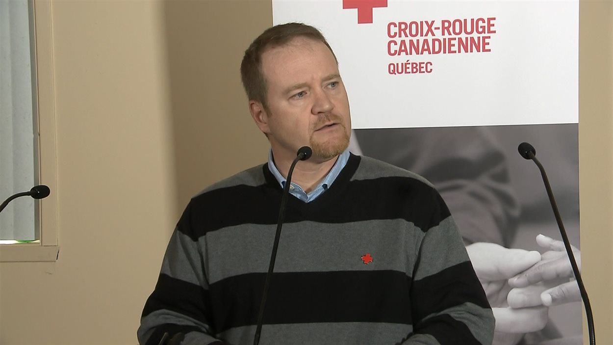 Pascal Mathieu, directeur général par intérim de la Croix-Rouge, division du Québec
